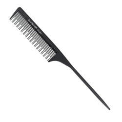 Poniks Grzebień Fryzjerski Do Tapirowania Włosów Z Szpikulcem Karbonowy CK201