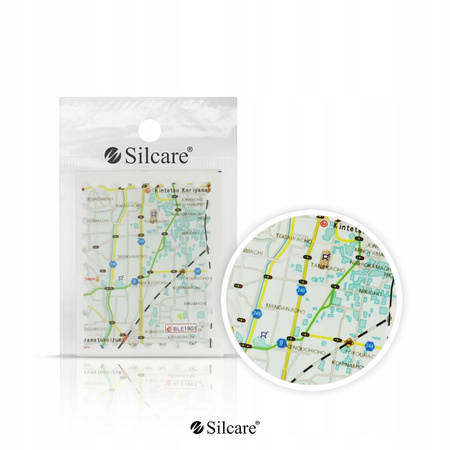 Silcare Naklejka wodna mapa BLE1901