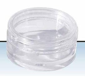 Słoiczek na ozdoby pojemnik plastikowy 1szt mały