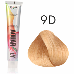 Farba do włosów Itely Aquarely 9D Bardzo jasny złoty blond 100ml