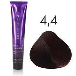 Zone No Inhibiton Multicolor farba do włosów 4/4 miedziany brąz 100ml