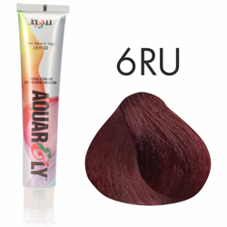 Farba do włosów Itely Aquarely 6RU Rubinowy ciemny blond 100ml