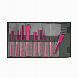 JAGUAR KOMPLET GRZEBIENI do włosów Różowych