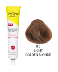 Yellow  Color farba do włosów 8/3 jasny złoty blond  100 ml  2025