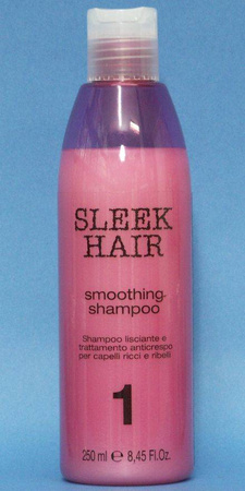 Sleek hair kremowy szampon wygładzający włosy zniszczone 500ml