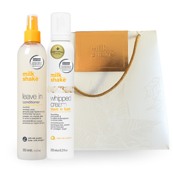 Zone Concept Milk Shake torebka + Whipped Clasic 200ml + Leave In odżywka bez spłukiwania do włosów 350ml