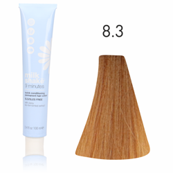 Zone Milk Shake farba do włosów 9 minut 8/3 złocisty jasny blond 100ml