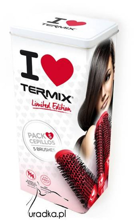 Fox Termix zestaw szczotka do modelowania 17, 23, 32, 37, 43mm