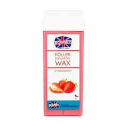 Ronney wosk do depilacji w rolce 100ml Strawberry