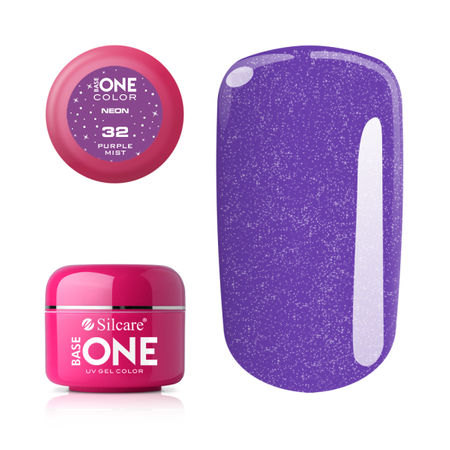 Silcare Gel Base One NEON 32 Purple Mist 5g