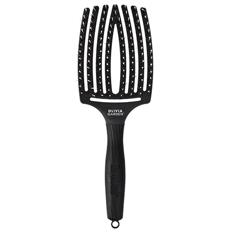 Szczotka do włosów Olivia Garden Finger Brush large czarna