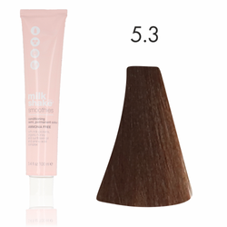 Zone Milk Shake półtrwała farba do włosów smoothies 5/3 złocisty jasny brąz 100ml