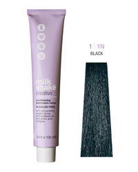 Zone Milk Shake creative farba do włosów 1N czarny 100ml
