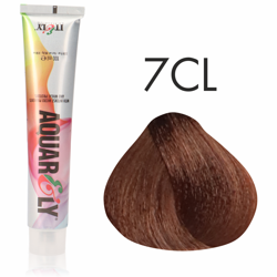 Farba do włosów Itely Aquarely 7CL bursztynowy średni blond 100ml
