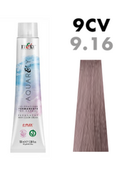Farba do włosów Itely Aquarely 9CV 9/16 Fioletowo popielaty bardzo jasny blond 100ml