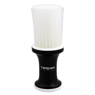 Termix karkówka fryzjerska czarna z białym włosiem