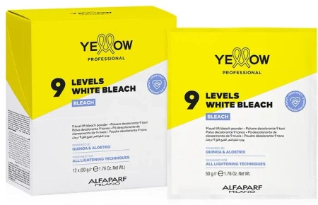  Yellow rozjaśniacz  Bleach 9 Levels of Lift – 50 g