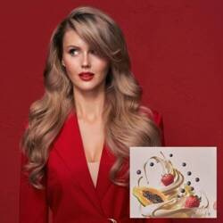 Zone Milk Shake Direct Colour Beige blond- ZESTAW z Whipped