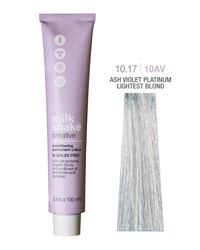 Zone Milk Shake creative farba do włosów 10/17 fioletowo platynowy szary blond 100ml