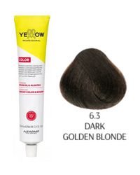 Yellow  Color farba do włosów 6/3 ciemny złoty blond  100ml  2025