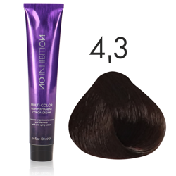 Zone No Inhibiton Multicolor farba do włosów 4/3 złoty brąz 100ml