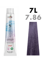 Farba do włosów Itely Aquarely 7L 7/86 lawendowy średni blond 100ml