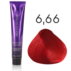 Zone No Inhibiton Multicolor farba do włosów 6/66 intensywnie czerwony ciemny blond 100ml
