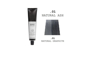 DEPOT No.506 Półtrwała farba do włosów i brody .01 natural graphite 60ml