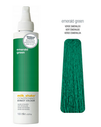 Zone Milk Shake Direct Colour Odżywka koloryzująca Emerald green 100ml