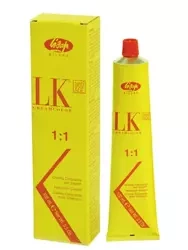 LISAP LK Color Cream Anti-age krem koloryzujący  *5/58 jasny czerwono fioletowy brąz 100ml