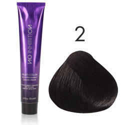 Zone No Inhibiton Multicolor farba do włosów 2 brązowy 100ml