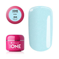 Silcare Gel Base One PIXEL 04 Pop Art Blue 5g