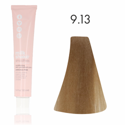 Zone Milk Shake półtrwała farba do włosów smoothies 9/13 popielato złocisty bardzo jasny blond 100ml