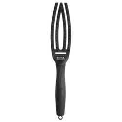Olivia Garden Fingerbrush Combo Small Black szczotka do rozczesywania włosów