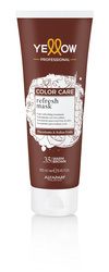 Yellow Color Care Refresh Mask .35 warm brown - cieply brąz 250 ml