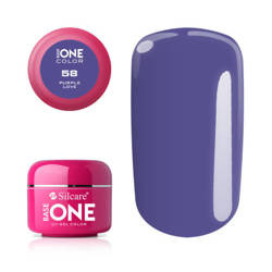 Silcare Gel Base One COLOR 58 Purple Love 5g