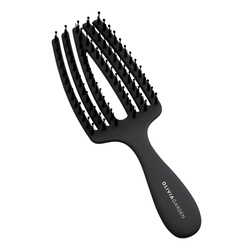 Olivia Garden FingerBrush Mini Care Kids Black szczotka do rozczesywania włosów dziecięcych i delikatnych