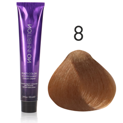 Zone No Inhibiton Multicolor farba do włosów 8 jasny blond 100ml