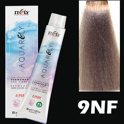 Farba do włosów Itely Aquarely 9NF 9/01 Naturalny chłodny bardzo jasny blond 100ml