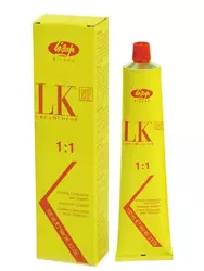 LISAP LK Color Cream Anti-age krem koloryzujący  *4/40  intensywny mahoń 100ml 